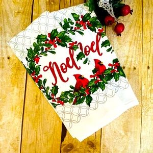 “Noel” Cardinal Christmas Kitchen Towels (Set of 2)